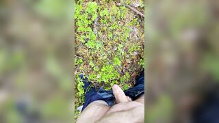 Crazy in woods
