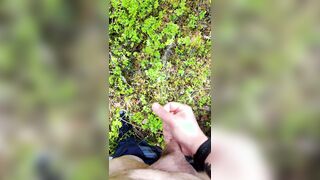 Crazy in woods