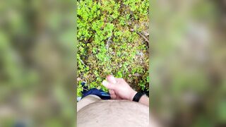 Crazy in woods
