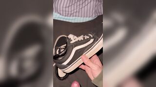 Cum-shot into holey campers