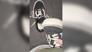 Cum-shot into holey campers