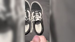 Cum-shot into holey campers