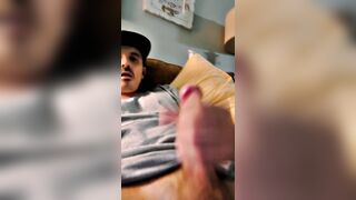 Masturbating on snap