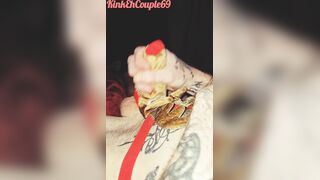Masturbating off Hasty Before Work