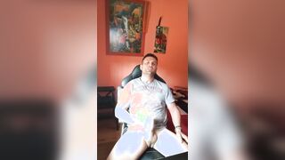 Connecting with virtual ejaculation
