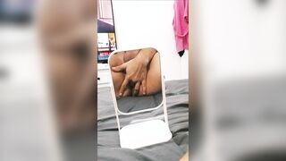 Metiéndome los dedos en mi arse