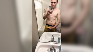Flexing in the mirror