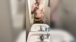 Flexing in the mirror