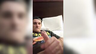 Flexing my penis on snapchat