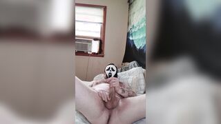 Ghostface toying