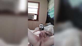 Ghostface toying