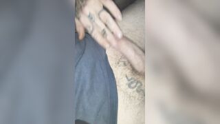 Toying with it in couch