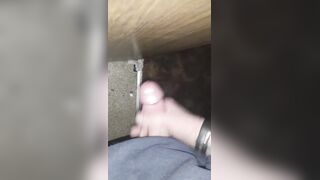 Boning nutting after toying with it to lengthy in sofa