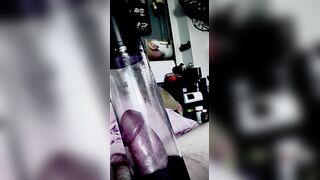 pumping my lil monster