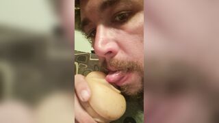 Let ginormous dad Marcus gobble your vag satiate