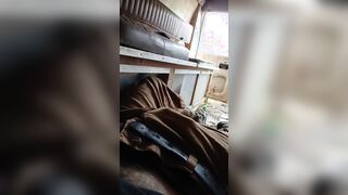 Yam-sized milky rock hard rod wanking
