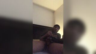 Smoking n got stiff