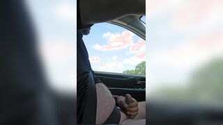 Onanism while driving
