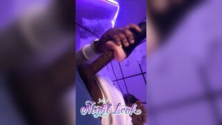BIG BLACK COCK BANGING pocket cunny