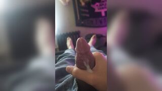draining off