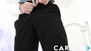 MasonicBoys - Innocent twink seduced to orgasm by hot DILF Adam Snow