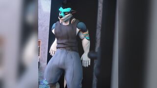 Close call, Geordie muscle and fuck-stick growth toon