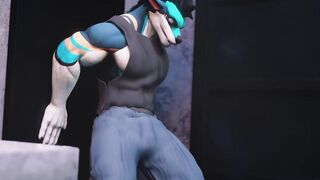 Close call, Geordie muscle and fuck-stick growth toon