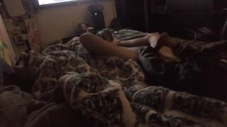 Point of view: Your Heterosexual Buddy Jacks Next to You in Sofa. Preview