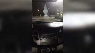 Truck Activity on Lunch Break