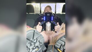 Fleshlight in the work van