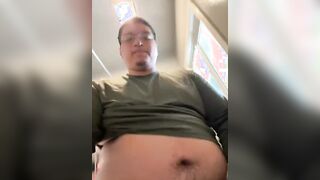 Solo masculine getting off