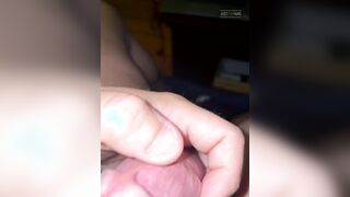 Frenulum Massaging four Horus of Edging...frenulum petting