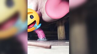 Solo pony fake penis
