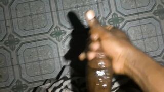 KENYAN GUY CONVERSING SWAHILI TO HER GF DEMONSTRATING HIS BIG BLACK COCK