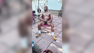 Airbnb Jack Off! Just relieving with my coffee and I gotta get off!