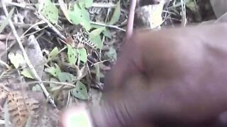NOISY SQUEALING AND CHATTING SLOPPY WHILE WANKING OFF IN PUBLIC