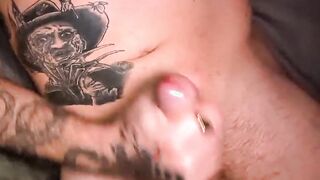 Uncircumcised Jayden Bellows and Spunks