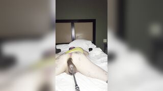 See Billie’s Booty Get Absolutely Wrecked By 14inch Faux-cock Machine