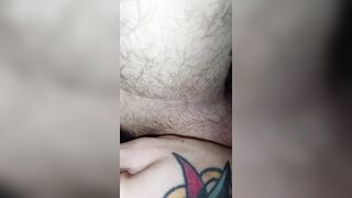 Prompt fap with vibing bootie buttplug