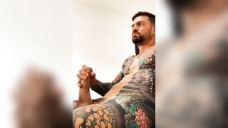 Bulky Tattoed Man Juan Lucho Impressive SOLO