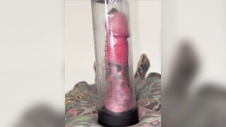 Man meat pumping
