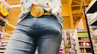 Jizz-shotguns In The Insane S2:E10 Pt 1 - Enormous Spunk-pump Cowboy Grocery Shop Swelling Taunt in Flesh Cock-squeezing Denim - POINT OF VIEW
