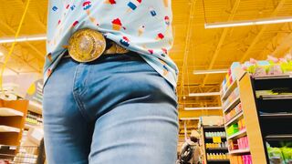 Jizz-shotguns In The Insane S2:E10 Pt 1 - Enormous Spunk-pump Cowboy Grocery Shop Swelling Taunt in Flesh Cock-squeezing Denim - POINT OF VIEW