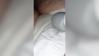 nutting from buzzies in nappy