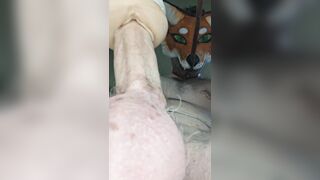 Fox therian delights himself
