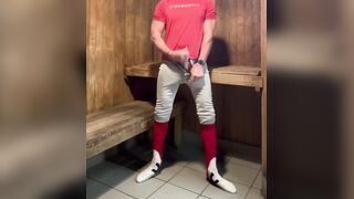 Alpha Jock joy in the sauna with JockDad87 part 8