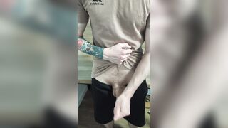 Fabulous guy wanking off