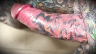 Pumped and revved into a pony hard-on, edging and jizz shot by Jacques Kiros