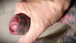 Pumped and revved into a pony hard-on, edging and jizz shot by Jacques Kiros