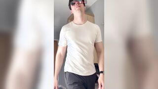 I fell out of my clothes!